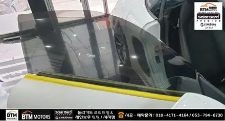 대구 수성구 썬팅 / 포르쉐 718 카이맨 썬팅 / 열차단 가성비 좋은 레인보우 썬팅 I90 Black 으로 깔끔 재시공 / 노프레임 차량 쉐이빙 시공은 시지점 여기 GOOD~! / 대구 동구 시공 사진