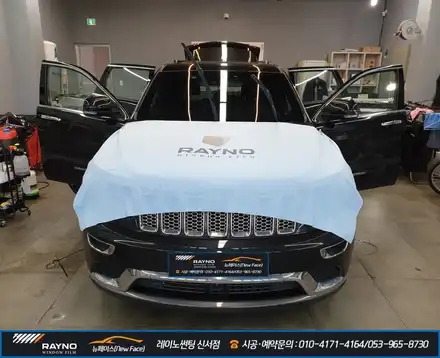 대구 동구 썬팅 잘해드리는곳 / 더운여름날씨 그랜드 체로키 Jeep 차량 / 레이노 썬팅으로 새롭게 달라지다 / 대구 동구 시공 사진