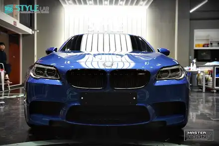 BMW F10 M5 신차패키지+전체PPF(스톤아머)+솔라가드프리미엄LX 열차단썬팅+클리어플렉스 윈드쉴드+하남PPF+강동PPF+미사강변도시썬팅+스타일랩+솔라가드하남점 / 하남시 초일동 시공 사진