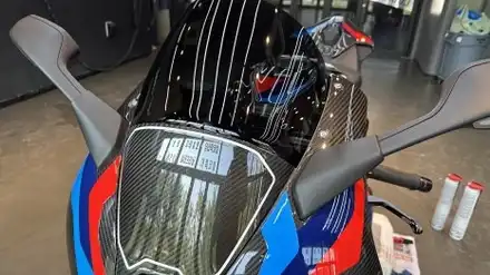 강남,송파 바이크디테일링세차 \' BMW M1000RR \' 체인케어까지 한번에! / 성남, 판교, 분당, 용인 시공 사진