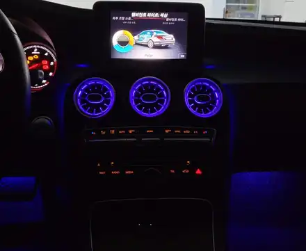 벤츠 C클래스 순정 엠비언트 시공 / 벤츠 / C-클래스 / 인천 남동구 시공 사진