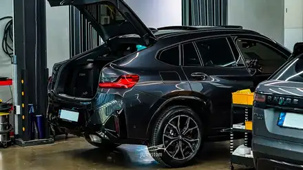 대전 아이나비 블랙박스 QXD 8000 에코파워팩 보조배터리 S8 BMW X4 시공. / 대전 서구, 세종, 청주, 천안 시공 사진