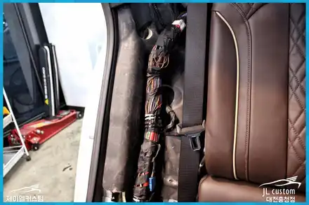 대전 BMW 6GT 블랙박스와 보조배터리를 달아보자 / 대전 서구, 세종, 청주, 천안 시공 사진