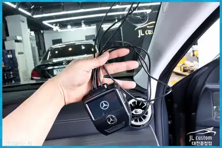 대전 벤츠 CLS 400D 스타뷰 블박교체와 보조배터리 시공 / 대전 서구, 세종, 청주, 천안 시공 사진