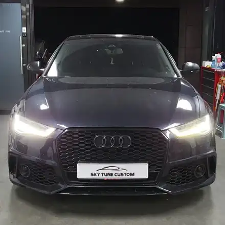 16년식 아우디 A6 C7, 업그레이드 하기 1탄(실외편) / 양주 광적면 시공 사진