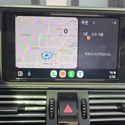 아우디 구형 A7 셋탑박스 하나로 신형 부럽지 않는 카플레이/안드로이드 오토 사용하기 / 양주, 구리, 의정부 시공 사진
