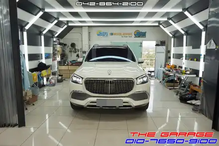 벤츠GLS마이바흐 안전운전 사각지대해소 광각미러 옵틱글래스 작업 / 대전 유성, 세종, 논산 시공 사진