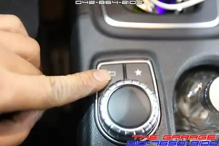 대전 세종시 수입차네비매립 벤츠A클래스 아이나비X1큐브 네비매립 작업기<더게러지>THE GARAGE / 대전 유성 화암동 시공 사진