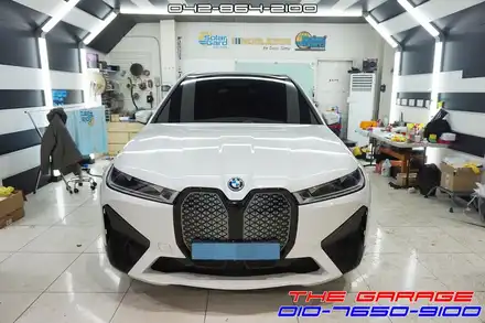 BMW IX 비반사 비금속 세라믹필름 솔라가드 볼텍스IR 썬팅 작업 / 대전 유성, 세종, 논산 시공 사진