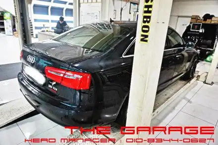 대전세종컨버젼 대전컨버젼 대전사고보험수리 대전사고자차보험수리 대전자차수리 - 아우디A6 컨버젼 RS6 풀바디킷 교환작업 인스톨 / 대전 유성, 세종, 논산 시공 사진
