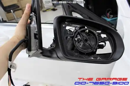 옵틱시스템 벤츠C클래스 W205 BSA 후측방센서 작업후기 / 대전 유성, 세종, 논산 시공 사진
