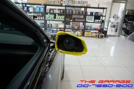 자동차사각지대 해소 테슬라 모델S 광각미러 옵틱글래스 작업 / 대전 유성, 세종, 논산 시공 사진