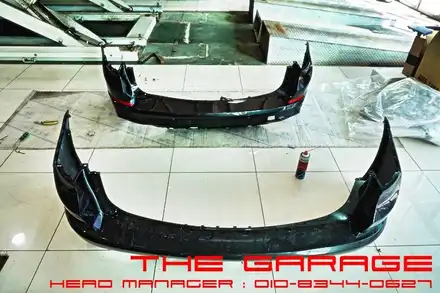 < BMW 5GT > 후면추돌사고 뒤범퍼 5GT M팩 범퍼 보험수리 / 대전 유성, 세종, 논산 시공 사진