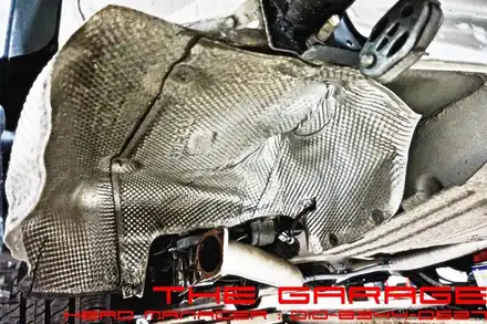 BMW 6시리즈 F12 후면추돌사고 뒤범퍼 카본디퓨져 배기라인 수정작업 / 대전 유성, 세종, 논산 시공 사진