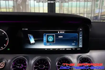 C257 벤츠 CLS 네비매립 고해상도 M2C200A플러스 작업 / 대전 유성, 세종, 논산 시공 사진