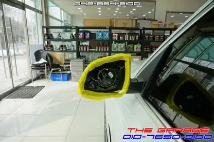 자동차사각지대 해소 BMW X7 광각미러 옵틱글래스 작업 / 대전 유성, 세종, 논산 시공 사진