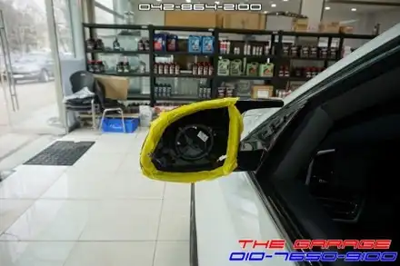 자동차사각지대 해소 BMW X6 광각미러 옵틱글래스 작업 / 대전 유성, 세종, 논산 시공 사진