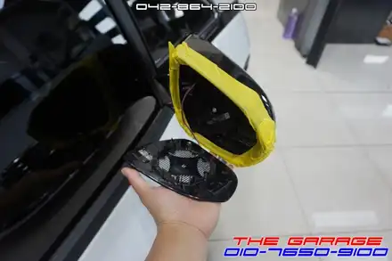볼트 EV 광각미러 옵틱글래스 안전운전필수품 작업 / 대전 유성, 세종, 논산 시공 사진