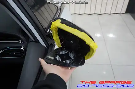 자동차 사각지대 쉐보레 볼트EV 옵틱글래스 광각미러 작업 / 대전 유성, 세종, 논산 시공 사진