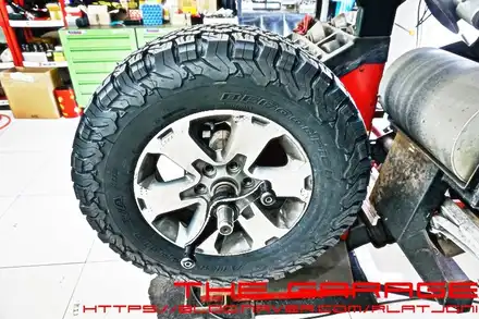 대전세종시픽업트럭 대전F150 대전F250 대전F350 대전렘1500 대전닷지 - < 더 게러지 > 포드 F150 BF굿리치 타이어  275 / 70/ 18 3d얼라이먼트 적용 / 대전 유성 화암동 시공 사진