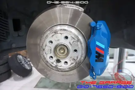 대전 세종 BMW 6GT 듀플리내열페인트 캘리퍼 도색 후기 <더게러지> / 대전 유성 화암동 시공 사진