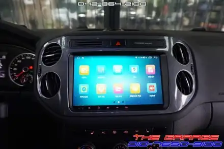 폭스바겐 티구안 마이비V9 안드로이드올인원 후방카메라 작업 후기 / 대전 유성, 세종, 논산 시공 사진