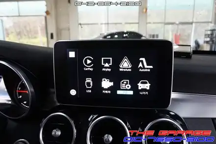 W205 벤츠C클래스 카플레이 안드로이드오토 모듈 작업 후기 / 대전 유성, 세종, 논산 시공 사진