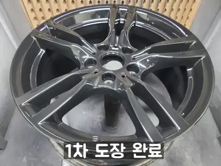 남양주 다산동 bmw3시리즈 400m 18인치 유광블랙 분체도장 후기 / 남양주, 강동, 하남, 송파 시공 사진
