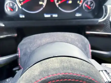 BMW M6 핸들 컬럼커버 알칸타라 트리밍 / 전북 전주, 광주, 김제 시공 사진