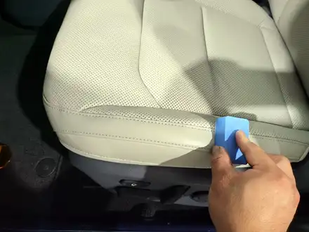 ev6 베이지 시트 관리 가죽코팅??? / 거창 창원 시공 사진