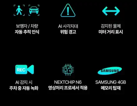 울산 어라운드뷰 싼타페 MX5 에이피 모빌리티 맥스프로 AI 장착, 거리 인식 감지까지 / 울산 진장동 시공 사진