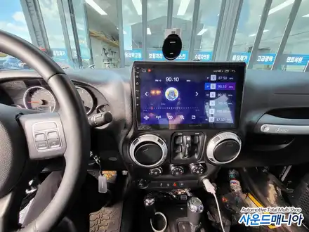 지프 랭글러 카나로 안드로이드 올인원 내비게이션 장착 해보시면 신세계 / 울산, 경남 시공 사진