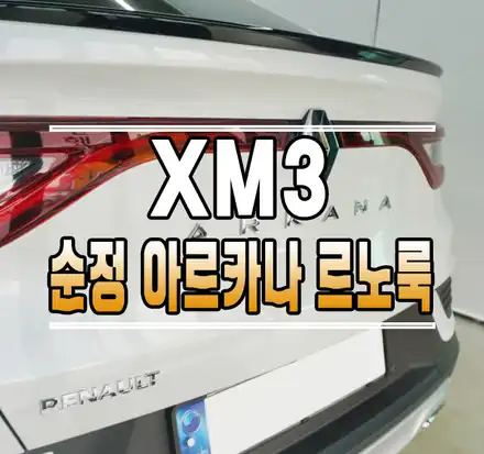 [XM3] 순정 르노룩 로장주 아르카나 / 김포,일산,고양 시공 사진