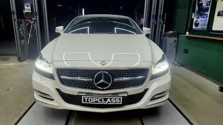 벤츠 W218 CLS 다이아몬드 그릴 교체로 드레스업하기! / 경기 김포 시공 사진