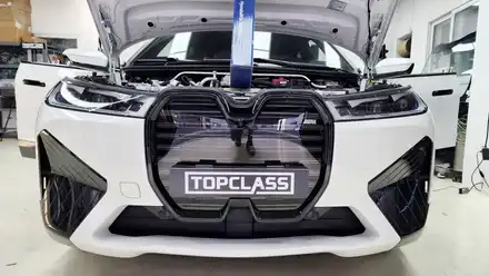 부천 BMW ix의 핫한 작업! 아이코닉 글로우 그릴 정품으로 작업 가능한 곳! / 경기 김포 시공 사진