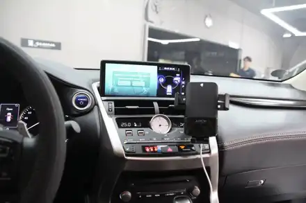 렉서스 NX300h 카플레이 모듈 장착 (애플유저라면 카플레이 아입니까! 이건 무선카플레이임!) / 부산, 기장, 양산 시공 사진
