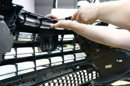 렉서스 NX200t F-SPORT 그릴 장착 (NX에는 스포츠그릴 하면 무조건 이뻐요) / 부산, 기장, 양산 시공 사진