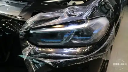 동탄솔라가드 X3 20i 중형 SUV차량에 티타늄썬팅 농도 추천 / 동탄,수원,오산 시공 사진
