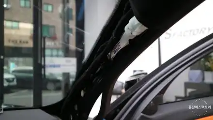 아이나비QXD8000블랙박스 M3차량에 추가장착 / 동탄,수원,오산 시공 사진
