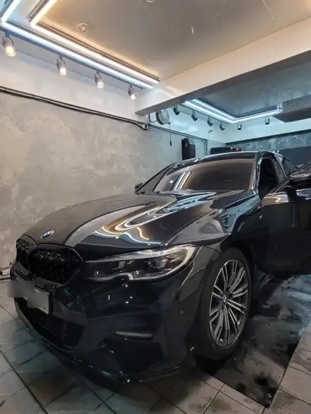 장안동 손세차, BMW 3시리즈 황사 비 제거 / 광진구, 성수, 송파 시공 사진