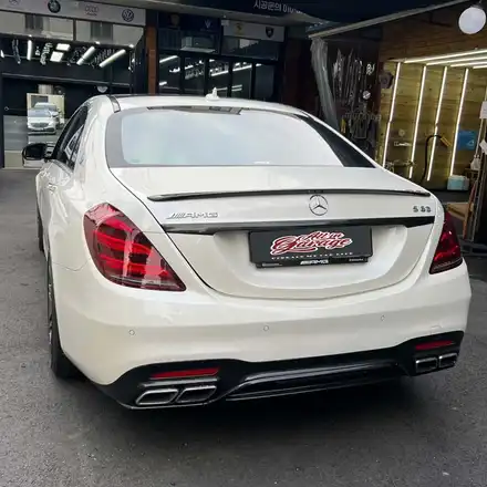 AMG최적화코딩 벤츠 S63AMG 세단 순정팝콘코딩 + AMG북미버전 + 레이스모드 활성화 M177엔진 / 서울 용산 중구 시공 사진