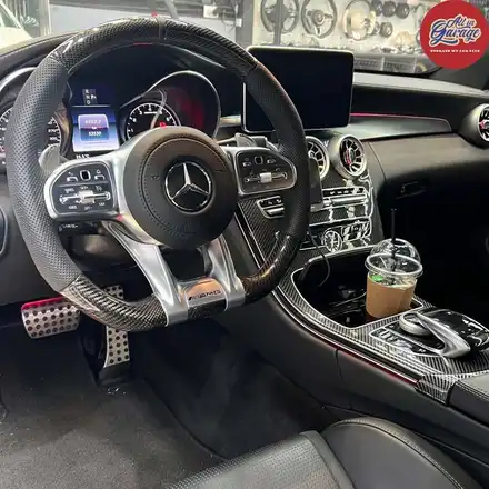 AMG최적화코딩 벤츠 C63AMG 쿠페 순정배기 팝콘 코딩 + 북미버젼 + 레이스모드 활성화 및 생활코딩 M177엔진 / 서울 용산 중구 시공 사진