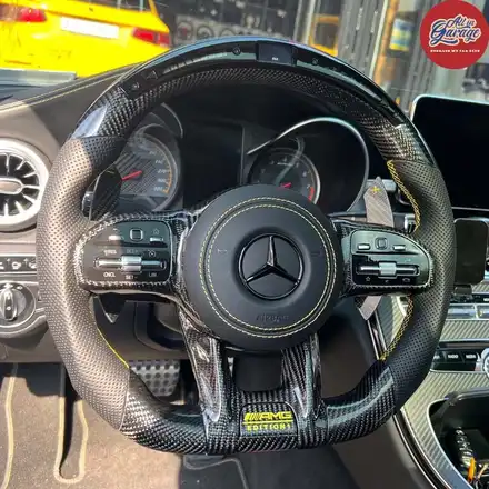 AMG최적화코딩 + 벤츠 2018년식 C63S AMG 쿠페 + M177엔진코딩 + 순정배기팝콘코딩 / 서울 용산 중구 시공 사진