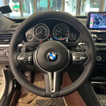 BMW F34 3GT F바디 M디자인 핸들로 교체시공을 하였습니다. / 서울 용산 중구 시공 사진