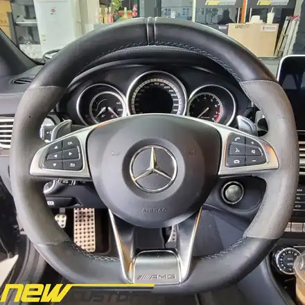 [올인게러지] 벤츠w218 CLS63AMG 벤츠신형amg핸들,,신형개조,컨버젼,정품핸들.벤츠신형핸들.벤츠튜닝 / 서울 용산 중구 시공 사진