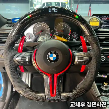 BMW F82 M4 카본D컷LED퍼포먼스 M핸들 교체시공 / 서울 용산 중구 시공 사진