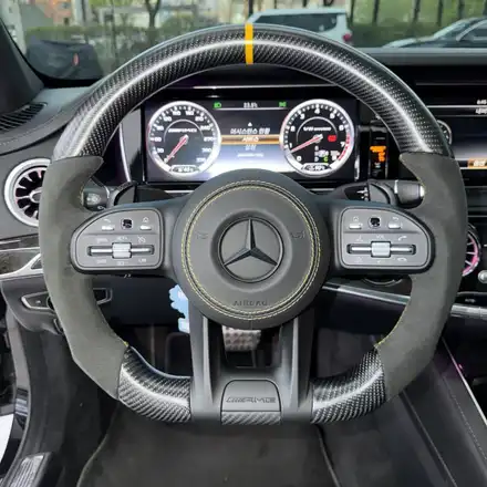[올인게러지] 벤츠 W222 S63AMG 후기형카본핸들 D컷 교체했습니다 / 서울 용산 도원동 시공 사진