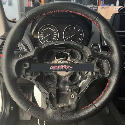 [올인게러지] BMW F20 118D m핸들교체 / M카본핸들  / m3.M4핸들교체 / 서울 용산 중구 시공 사진