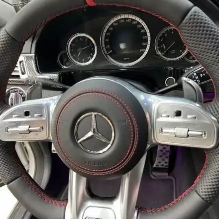 벤츠 W212 E350 / 1920 벤츠 AMG핸들 교체 / 서울 용산 중구 시공 사진