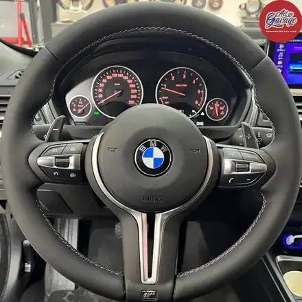 [올인게러지] BMW F34 3GT M핸들 교체작업 . 후기형M핸들 컨버젼 / 서울 용산 중구 시공 사진